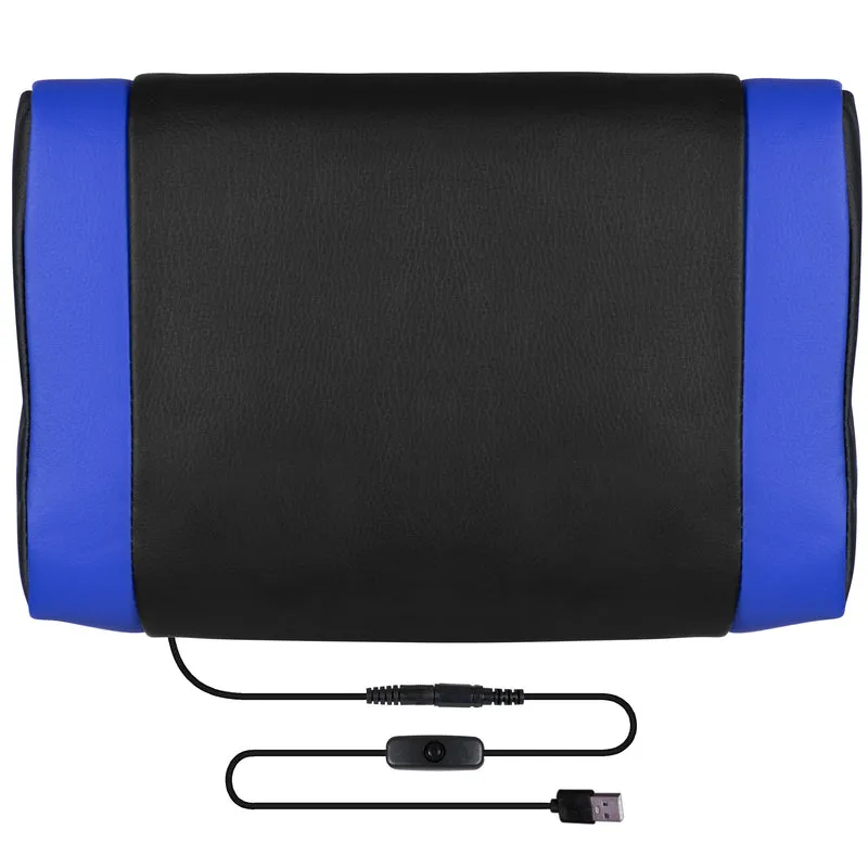 Ergonomic Gaming Chair -Recline Back/Arms, Footrest, Massaging Lumbar