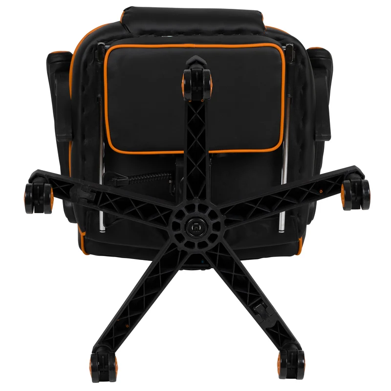 Ergonomic Gaming Chair -Recline Back/Arms, Footrest, Massaging Lumbar