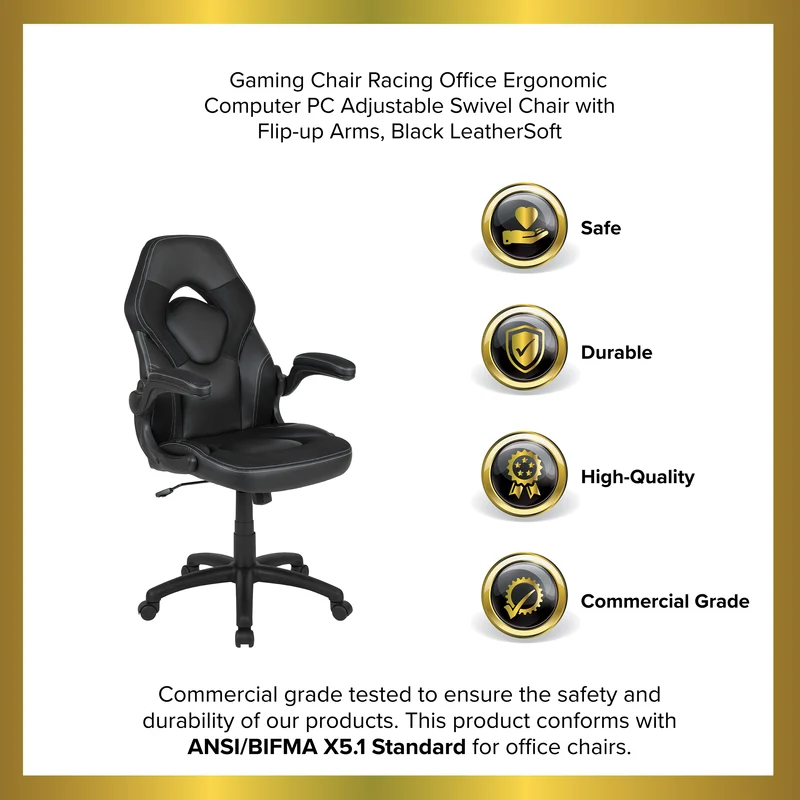 Z100 Gaming Chair Racing Office Ergonomic Computer PC Adjustable Swivel Chair