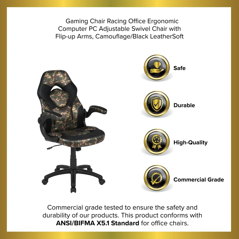 Z100 Gaming Chair Racing Office Ergonomic Computer PC Adjustable Swivel Chair