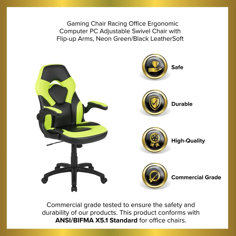 Z100 Gaming Chair Racing Office Ergonomic Computer PC Adjustable Swivel Chair