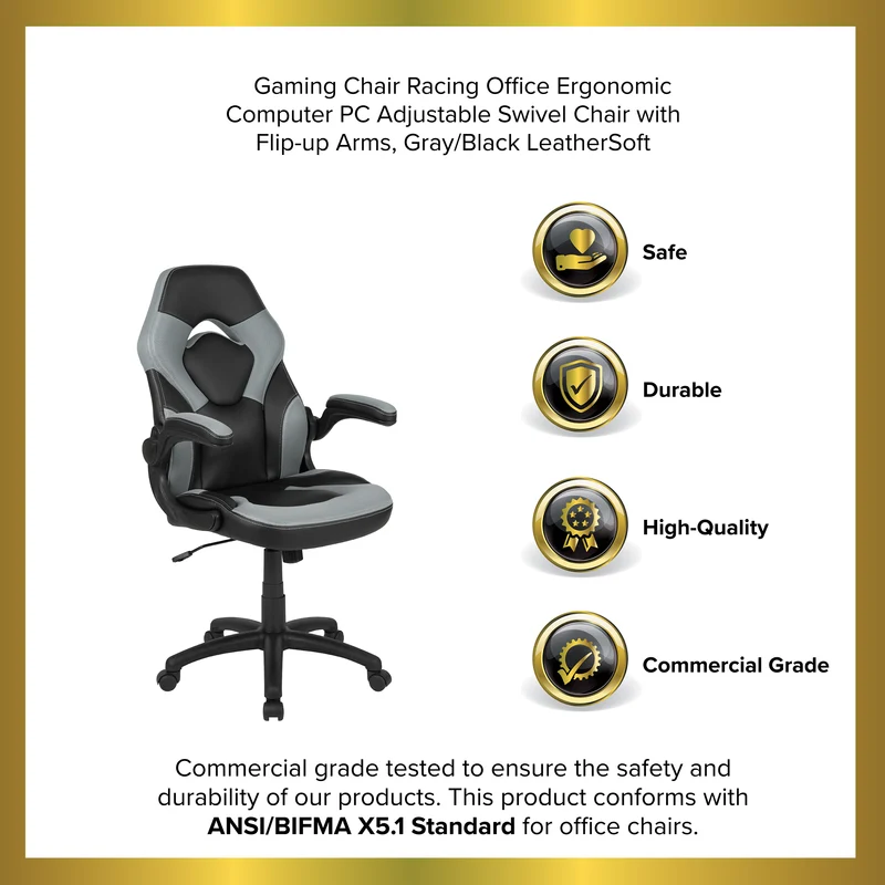 Z100 Gaming Chair Racing Office Ergonomic Computer PC Adjustable Swivel Chair