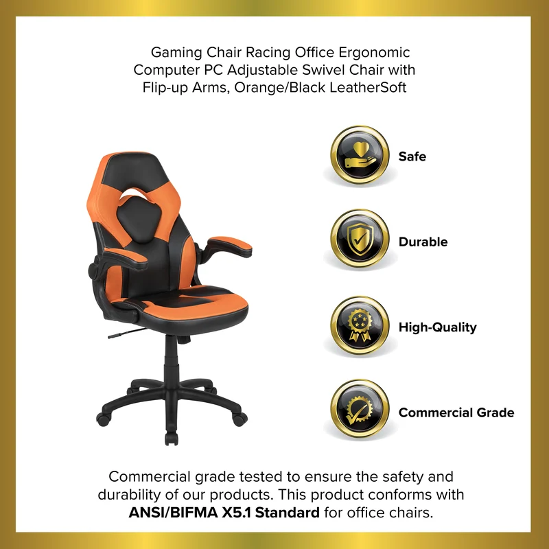Z100 Gaming Chair Racing Office Ergonomic Computer PC Adjustable Swivel Chair