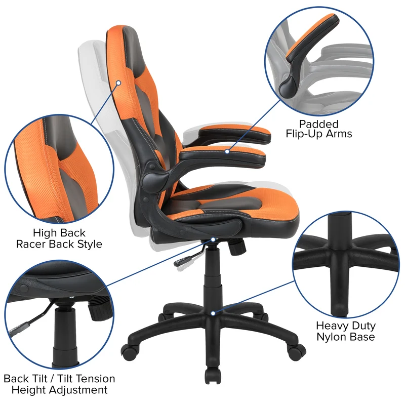 Z100 Gaming Chair Racing Office Ergonomic Computer PC Adjustable Swivel Chair