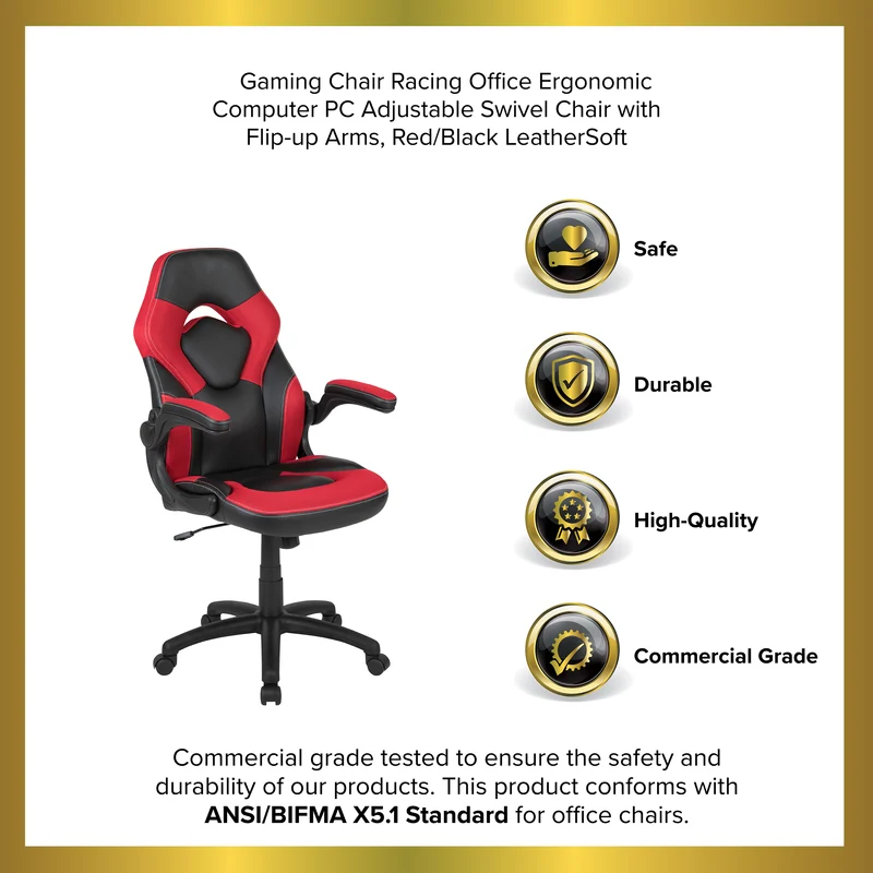 Z100 Gaming Chair Racing Office Ergonomic Computer PC Adjustable Swivel Chair