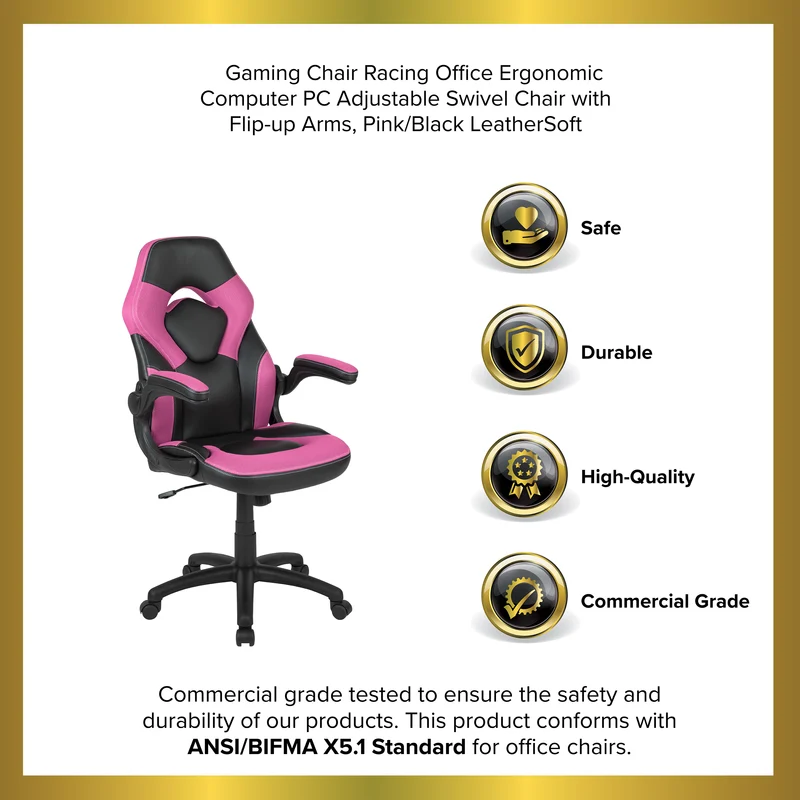 Z100 Gaming Chair Racing Office Ergonomic Computer PC Adjustable Swivel Chair