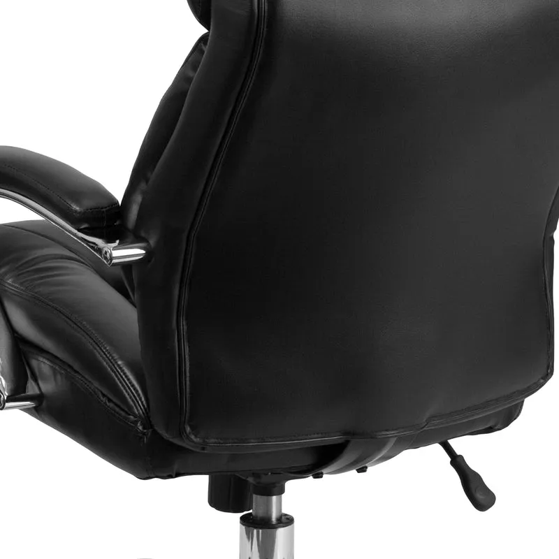 24/7 500 lb. Big & Tall Executive Swivel Ergonomic Office Chair with Loop Arms