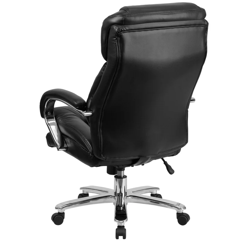 24/7 500 lb. Big & Tall Executive Swivel Ergonomic Office Chair with Loop Arms