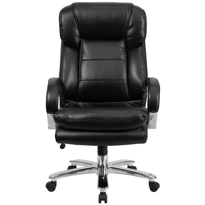 24/7 500 lb. Big & Tall Executive Swivel Ergonomic Office Chair with Loop Arms
