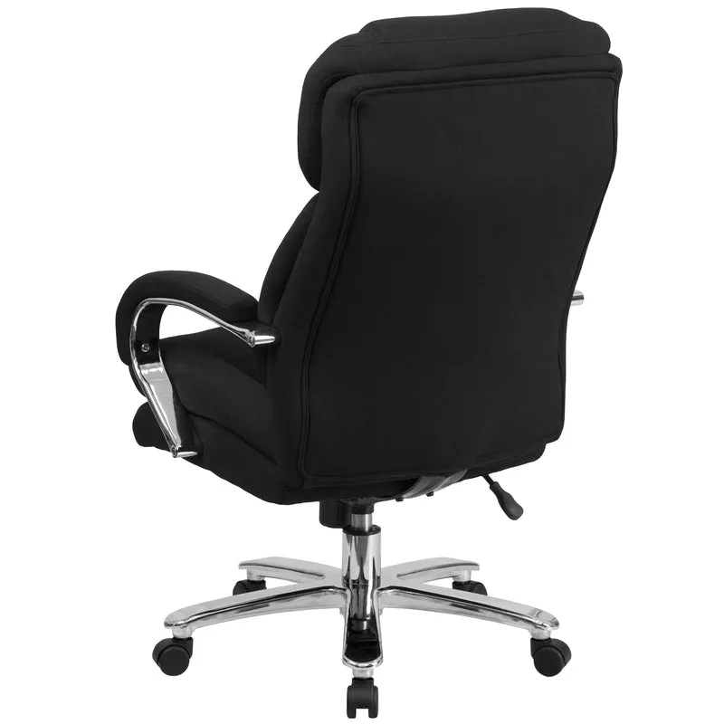 24/7 500 lb. Big & Tall Executive Swivel Ergonomic Office Chair with Loop Arms
