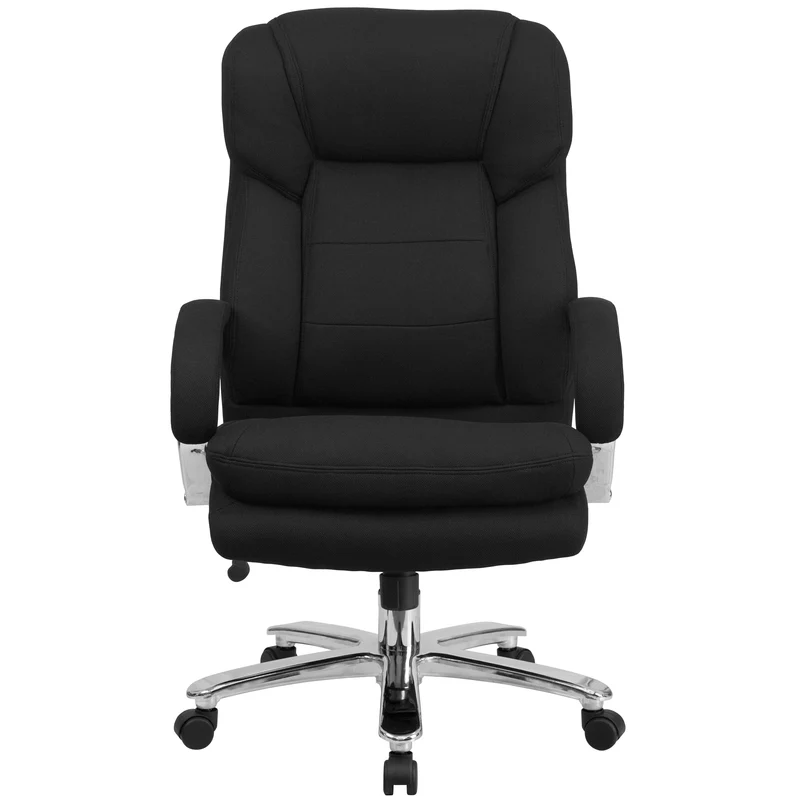 24/7 500 lb. Big & Tall Executive Swivel Ergonomic Office Chair with Loop Arms