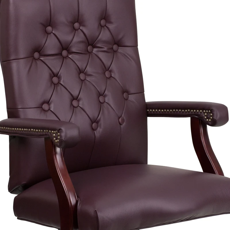 Martha Washington Executive Swivel Office Chair with Arms