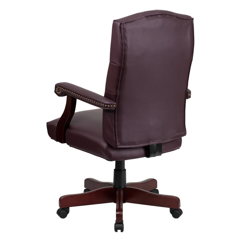 Martha Washington Executive Swivel Office Chair with Arms