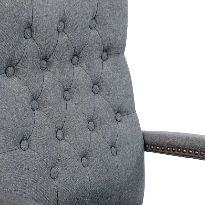 Martha Washington Executive Swivel Office Chair with Arms