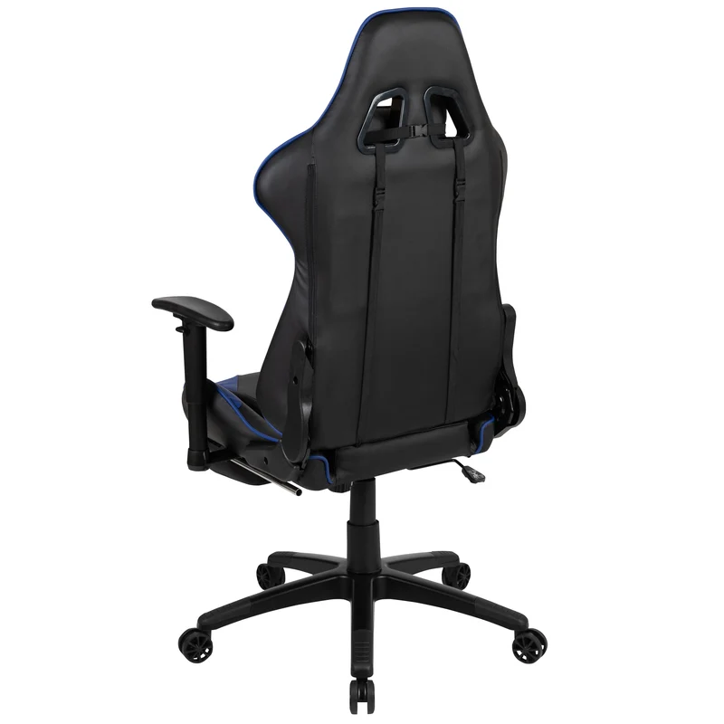 Z300 Gaming Racing Office Ergonomic PC Chair with Reclining Back and Footrest