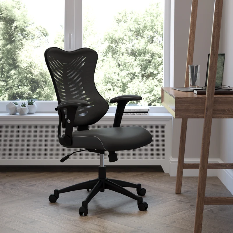 High Back Designer Mesh Executive Ergonomic Office Chair w/ Adjustable Arms