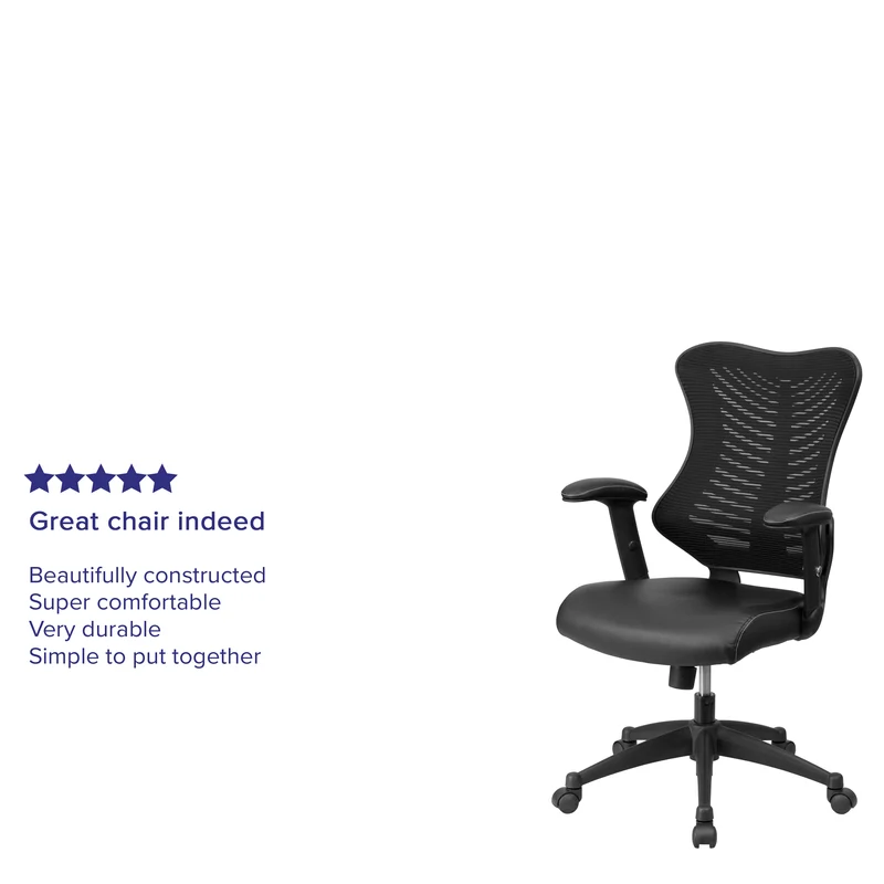High Back Designer Mesh Executive Ergonomic Office Chair w/ Adjustable Arms