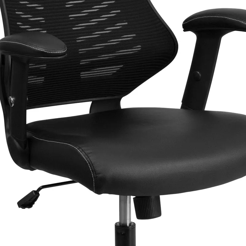 High Back Designer Mesh Executive Ergonomic Office Chair w/ Adjustable Arms
