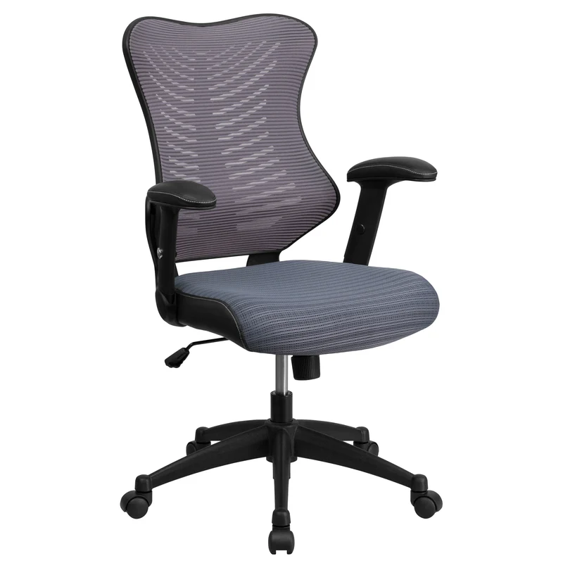 High Back Designer Mesh Executive Ergonomic Office Chair w/ Adjustable Arms