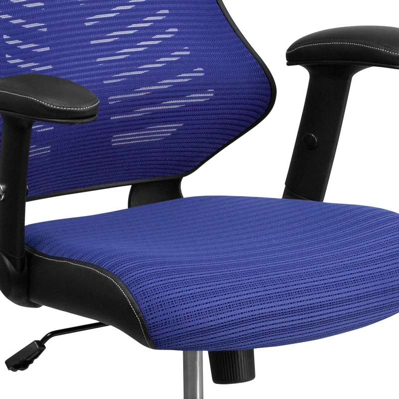 High Back Designer Mesh Executive Ergonomic Office Chair w/ Adjustable Arms
