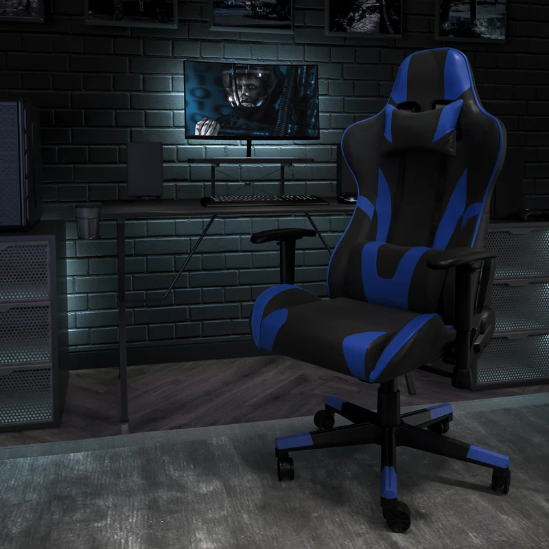 Z200 Gaming Chair Racing Office Ergonomic Computer PC Chair with Reclining Back