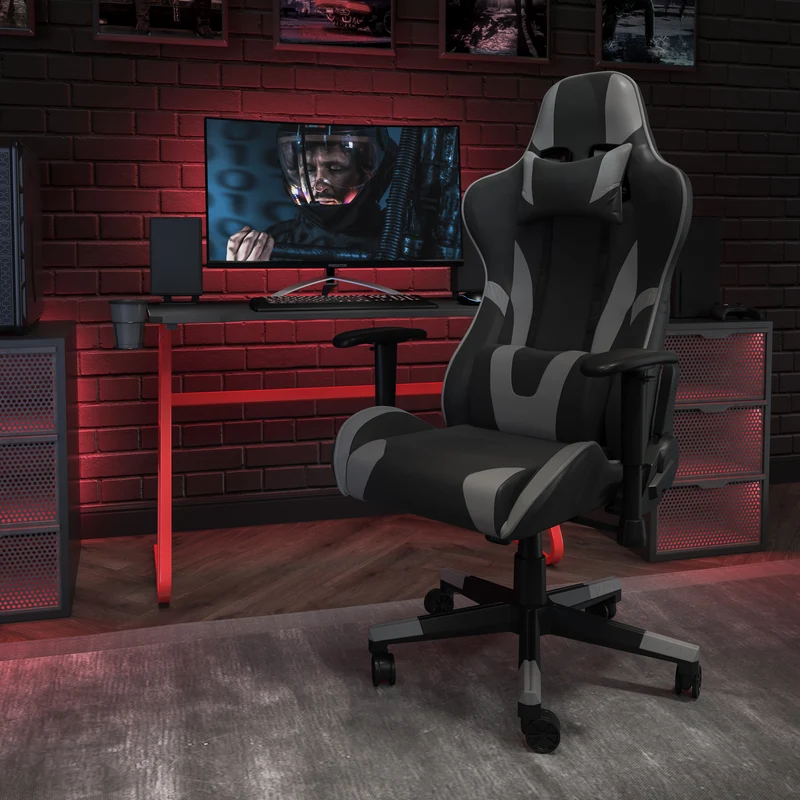 Z200 Gaming Chair Racing Office Ergonomic Computer PC Chair with Reclining Back