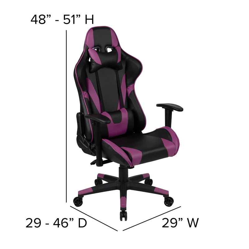 Z200 Gaming Chair Racing Office Ergonomic Computer PC Chair with Reclining Back