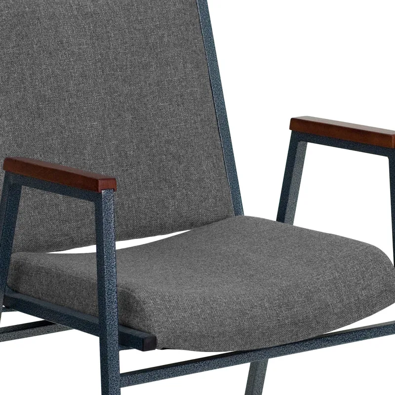 Heavy Duty Reception/Guest Stack Chair with Arms