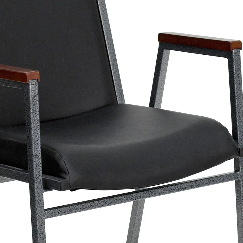 Heavy Duty Reception/Guest Stack Chair with Arms