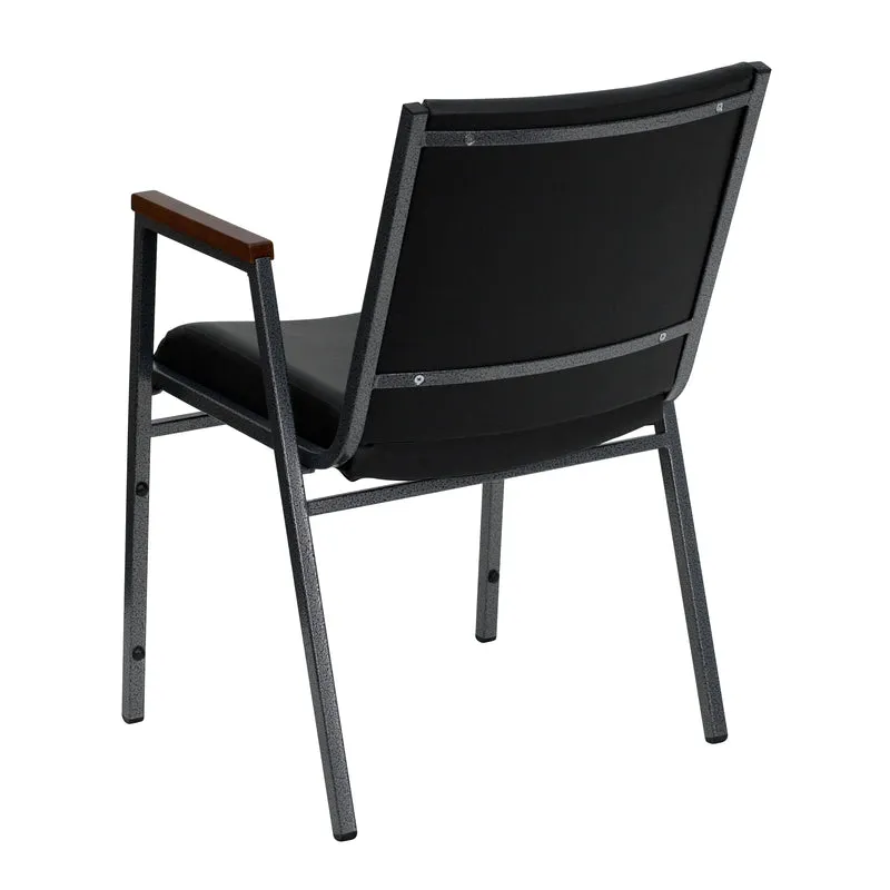 Heavy Duty Reception/Guest Stack Chair with Arms