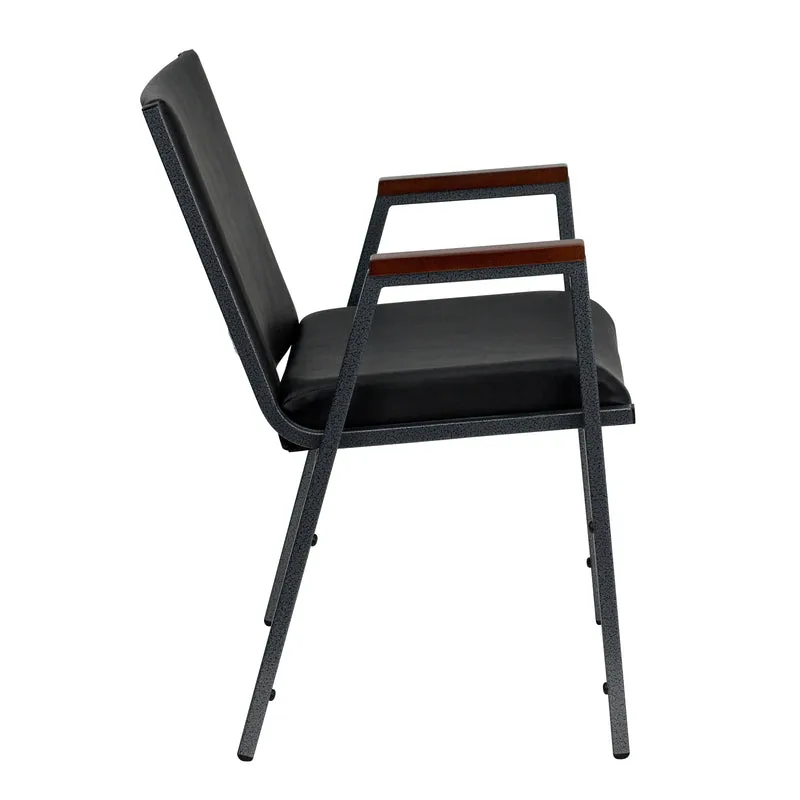 Heavy Duty Reception/Guest Stack Chair with Arms