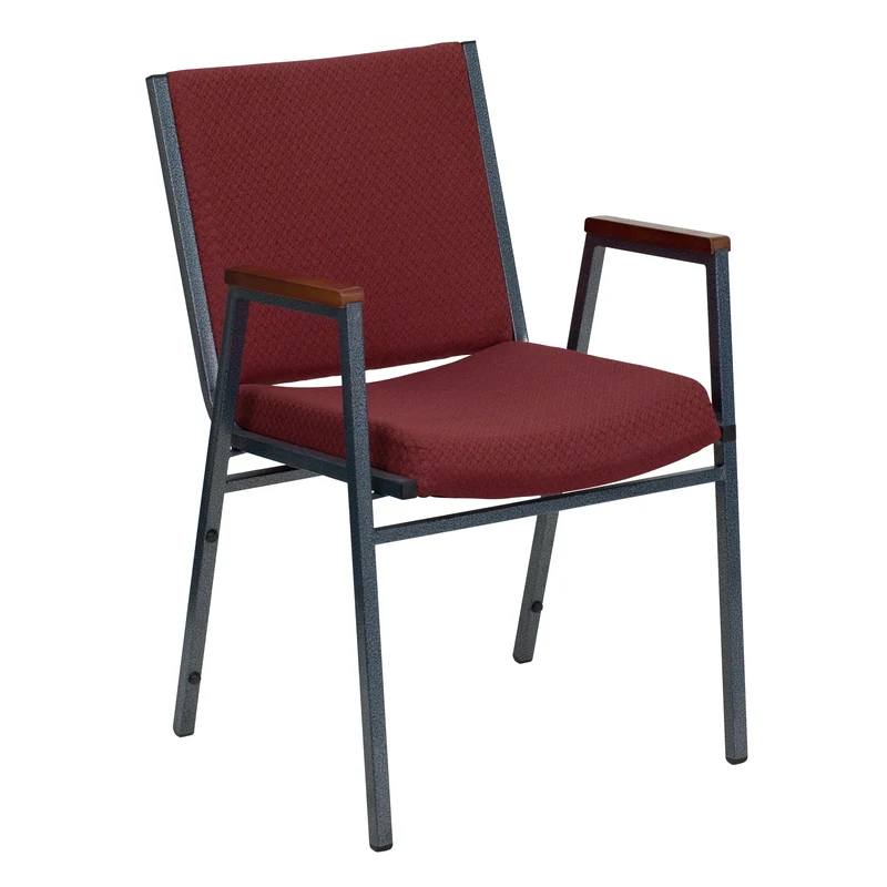 Heavy Duty Reception/Guest Stack Chair with Arms