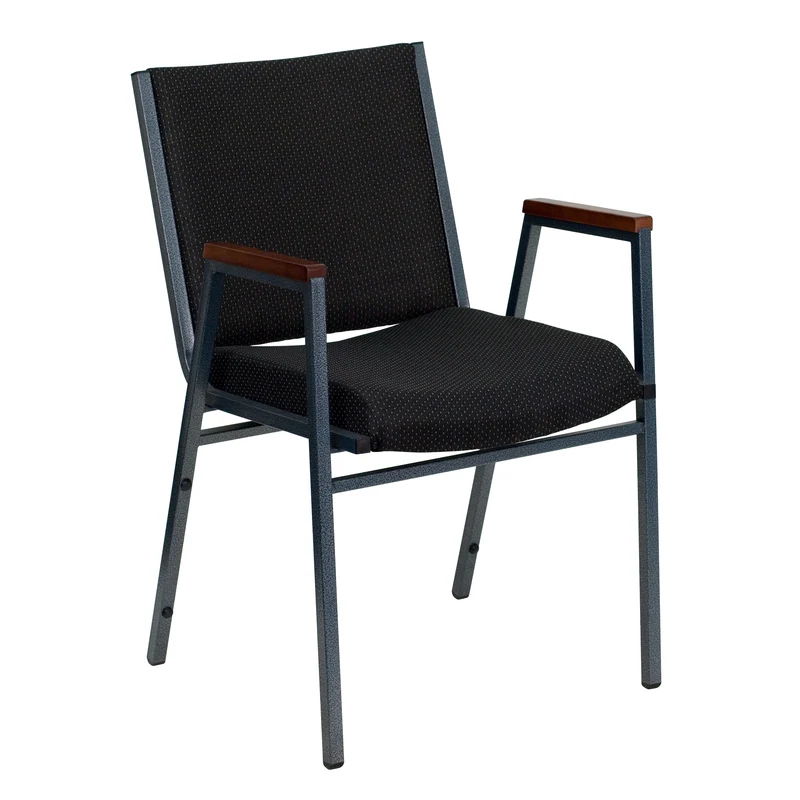 Heavy Duty Reception/Guest Stack Chair with Arms