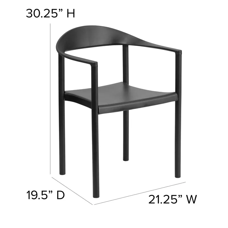 Multipurpose Plastic Cafe Stack Chair