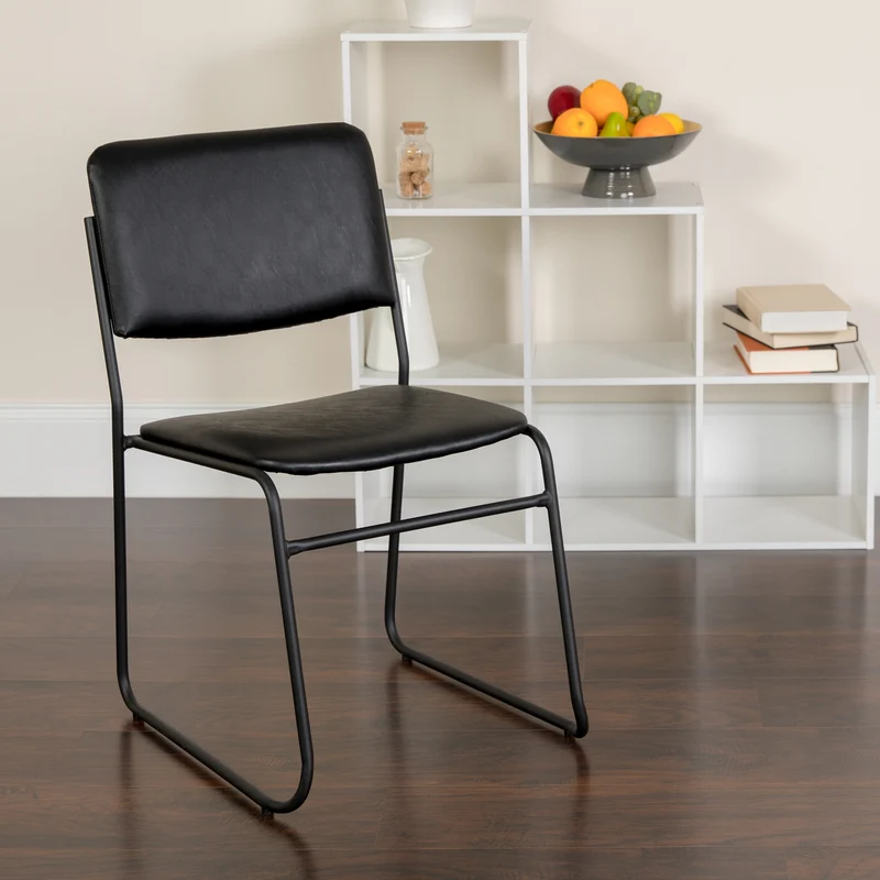 500 lb. Capacity High Density Stacking Chair with Sled Base
