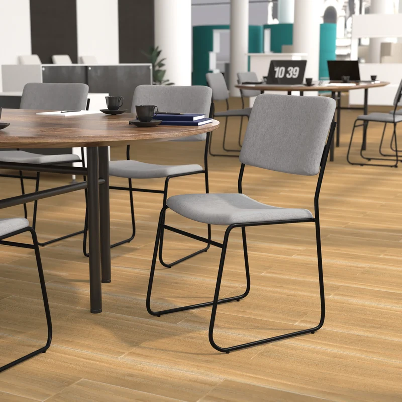 500 lb. Capacity High Density Stacking Chair with Sled Base