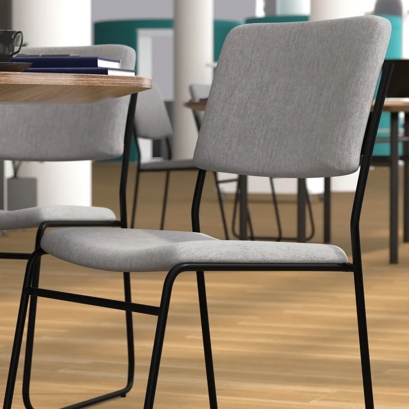 500 lb. Capacity High Density Stacking Chair with Sled Base