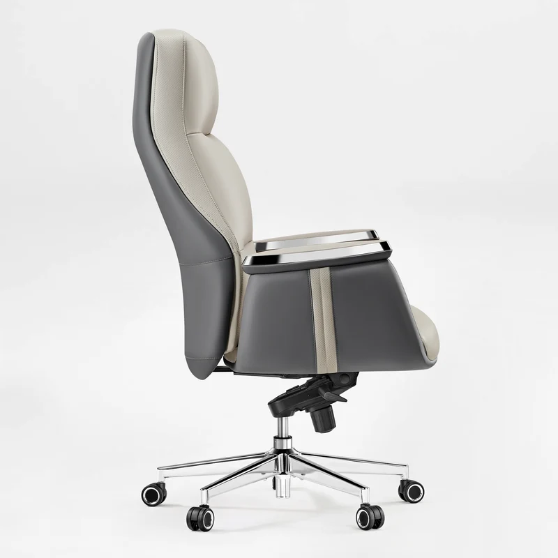 Royal II, Silicone & Leather Executive Ergonomic Office Chair