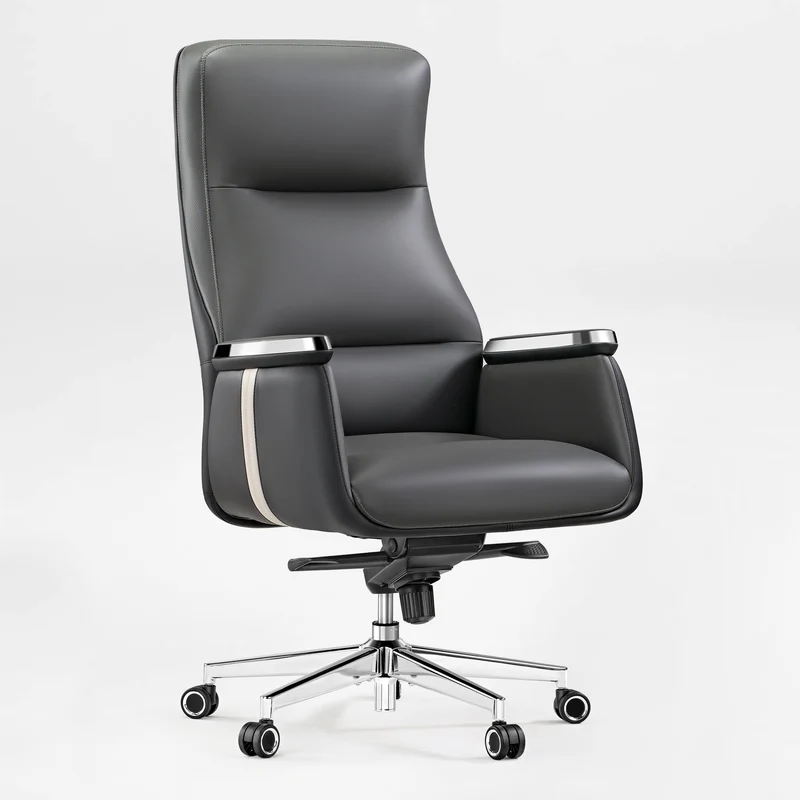 Royal II, Silicone & Leather Executive Ergonomic Office Chair