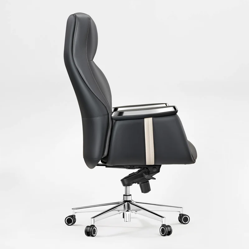 Royal II, Silicone & Leather Executive Ergonomic Office Chair