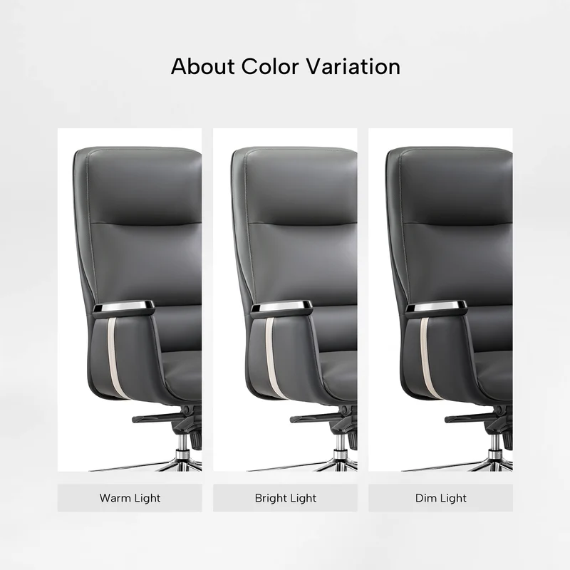 Royal II, Silicone & Leather Executive Ergonomic Office Chair