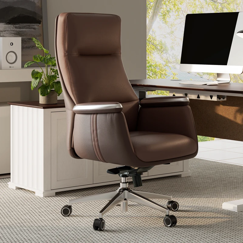 Royal II, Silicone & Leather Executive Ergonomic Office Chair
