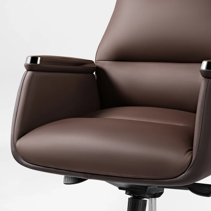 Royal II, Silicone & Leather Executive Ergonomic Office Chair