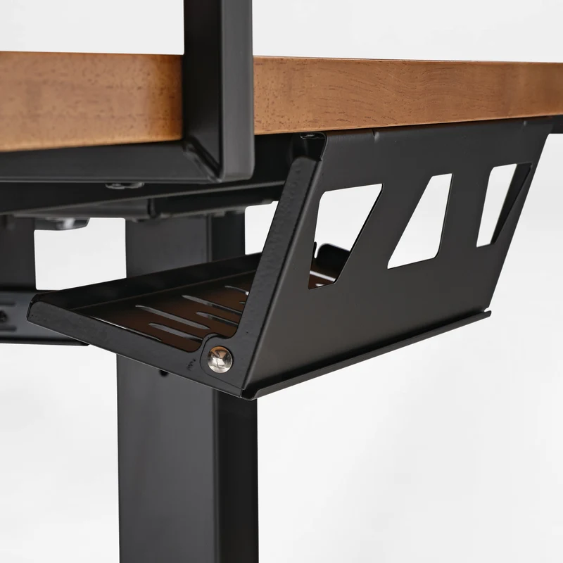 L-Shaped Standing Desk with Accessories Set (60"x23")