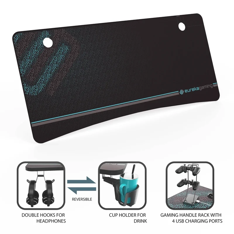 Full-Surface Mousepad Gaming Desk (60"x27")