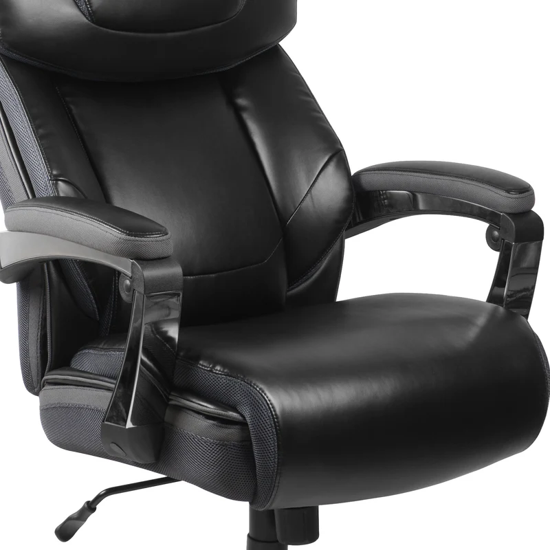 500 lb. Big & Tall Height Adjustable Headrest Swivel Ergonomic Office Chair