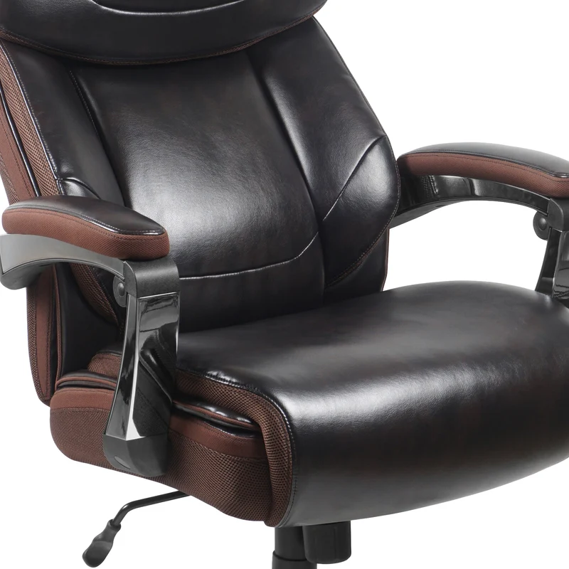 500 lb. Big & Tall Height Adjustable Headrest Swivel Ergonomic Office Chair