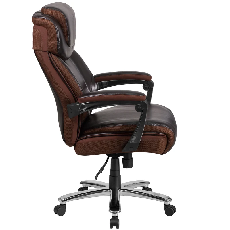 500 lb. Big & Tall Height Adjustable Headrest Swivel Ergonomic Office Chair