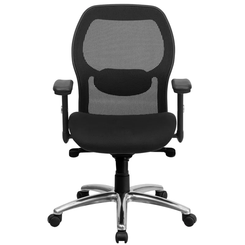 Mid-Back Super Mesh Executive Swivel Office Chair, Knee Tilt Control