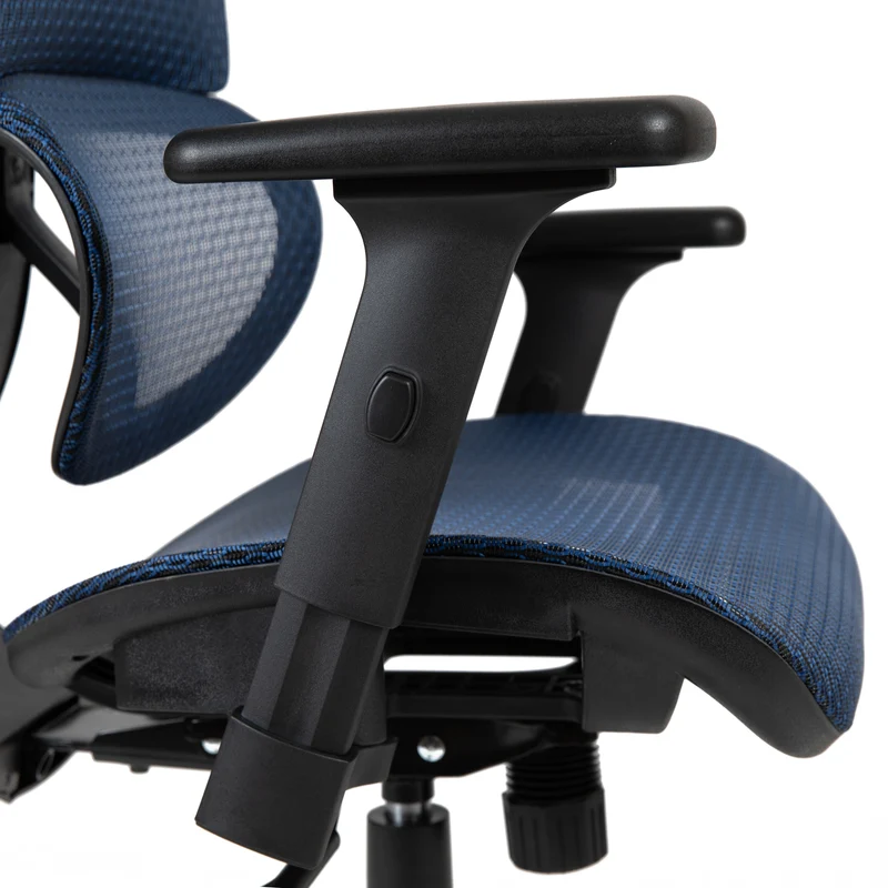 Ergonomic Mesh Office Chair-Synchro-Tilt, Headrest, Adjustable Pivot Arms